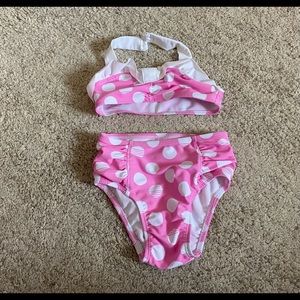 💗4/$10 Toddler 2T High Waisted Bathing Suit